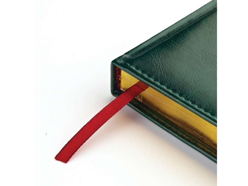 Ежедневник недатированный А4 Sidney Nebraska, зеленый (золотой обрез) (Р) №2