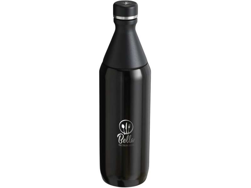 Бутылка для воды Stanley All Day Slim объемом 600 мл - черный глянцевый №4