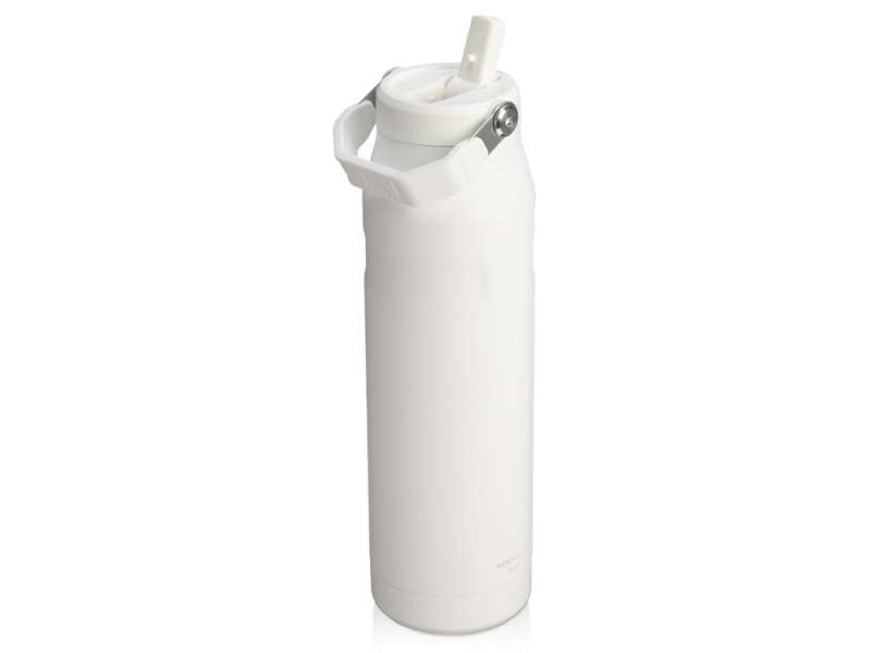 Бутылка для воды объемом 1,06 литра с откидной трубочкой Stanley IceFlow™ 2.0 - Frosted white Бутылка для воды объемом 1,06 литра с откидной трубочкой Stanley IceFlow™ 2.0 - Frosted white