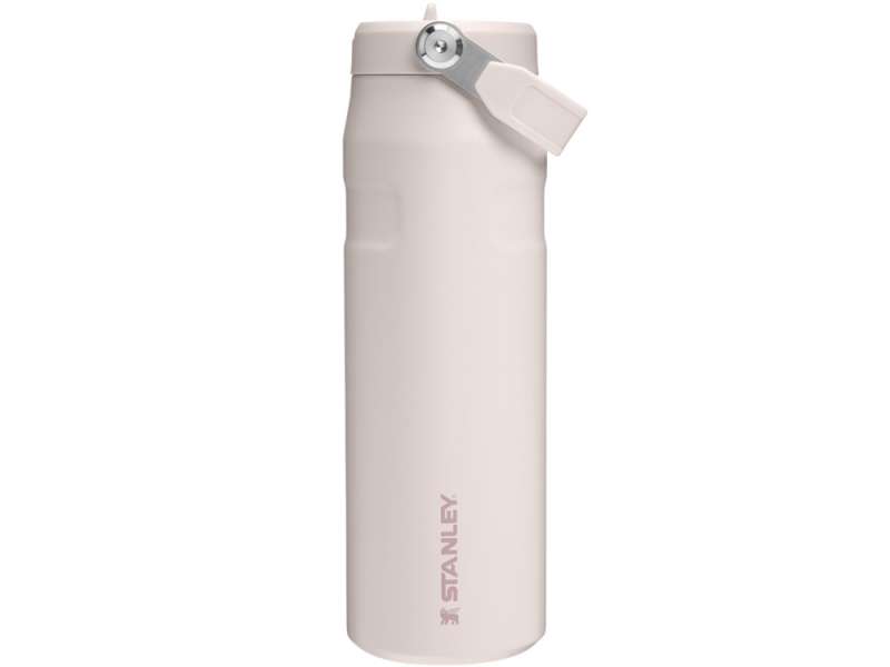 Бутылка для воды объемом 700 мл с откидной трубочкой Stanley IceFlow™ 2.0 - Light pink №2