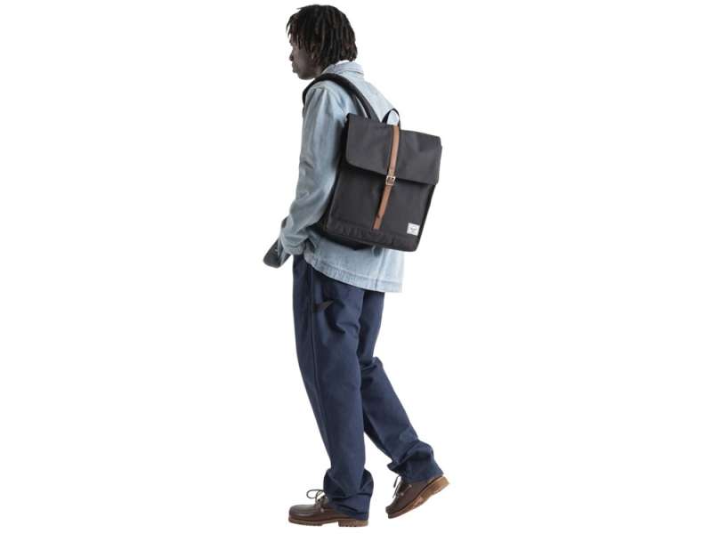 Herschel City рюкзак из переработанного материала объемом 16 л - Серый яркий №4