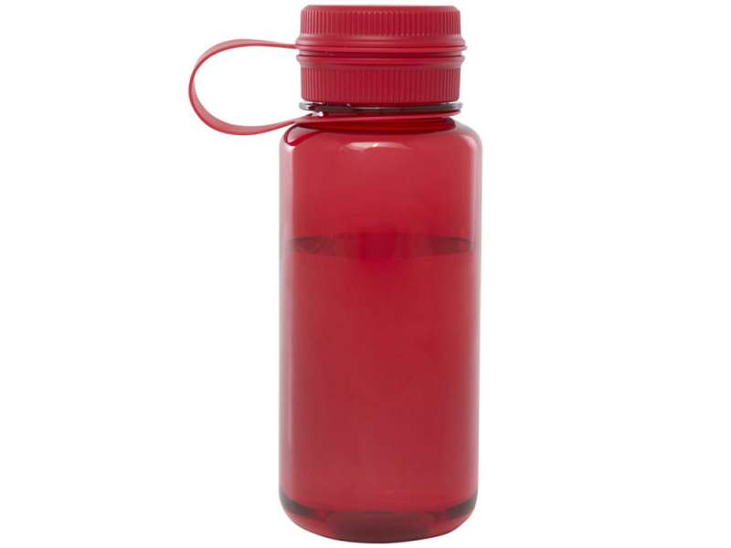 Спортивная бутылка Ryder из переработанного ПЭТ-пластика объемом 900 мл с многофункциональной крышкой, сертифицированная RCS - Красный №3