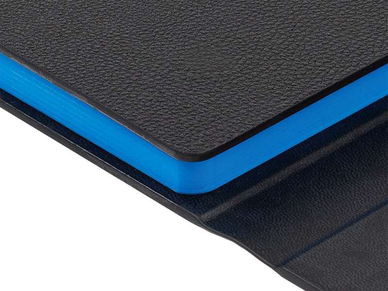 Ежедневник недатированный с магнитным клапаном А5 Venezia, черный №3