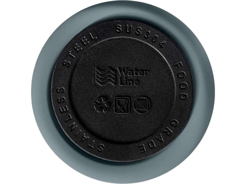 Вакуумная термокружка Waterline c кнопкой Guard, 400 мл, тубус, антрацит №8