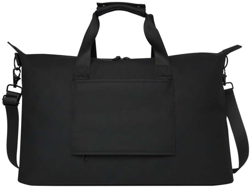 Спортивная сумка для ноутбука с диагональю экрана 15,6 дюйма Turner, изготовленная из переработанных материалов согласно стандарту GRS - сплошной черный №2