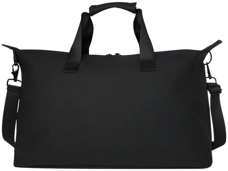 Спортивная сумка для ноутбука с диагональю экрана 15,6 дюйма Turner, изготовленная из переработанных материалов согласно стандарту GRS - сплошной черный №3
