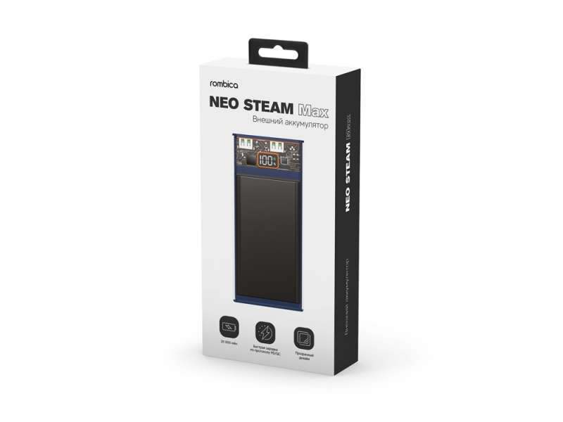 Внешний аккумулятор Rombica NEO Steam Max Blue (Р) №7