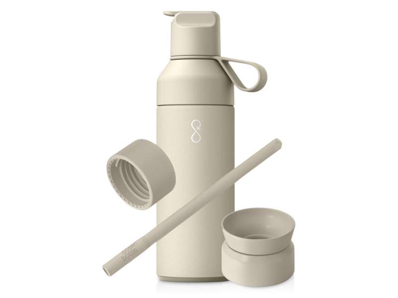 Подарочный набор Ocean Bottle 3-в-1 объемом 500 мл - Sandstone Подарочный набор Ocean Bottle 3-в-1 объемом 500 мл - Sandstone