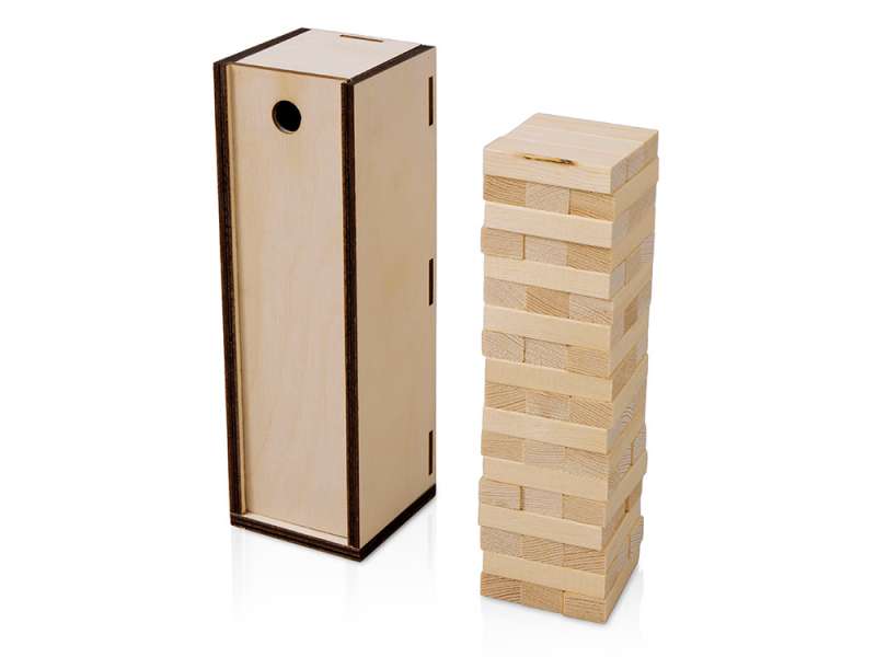 Настольная игра из дерева Башня в деревянной коробке Настольная игра из дерева Башня в деревянной коробке