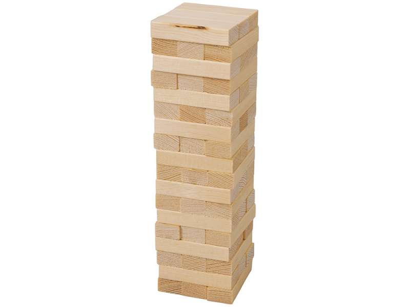 Настольная игра из дерева Башня в деревянной коробке №10