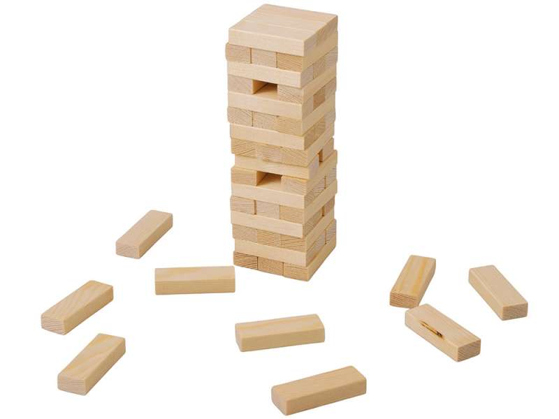 Настольная игра из дерева Башня в деревянной коробке №9