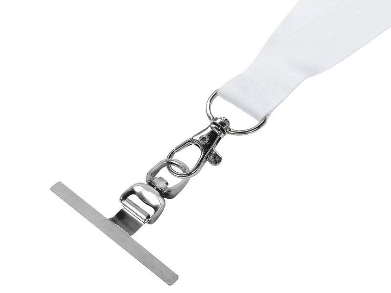 Ланъярд 2,5 см под сублимацию с карабином и металлическим держателем для телефона №3