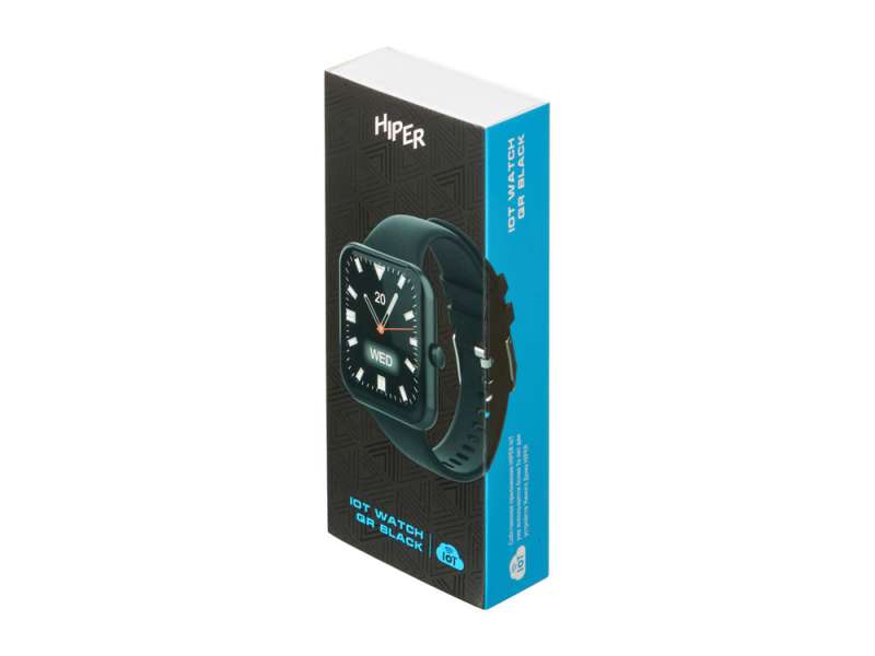 Умные часы HIPER IoT Watch QR, черный (Р) №6