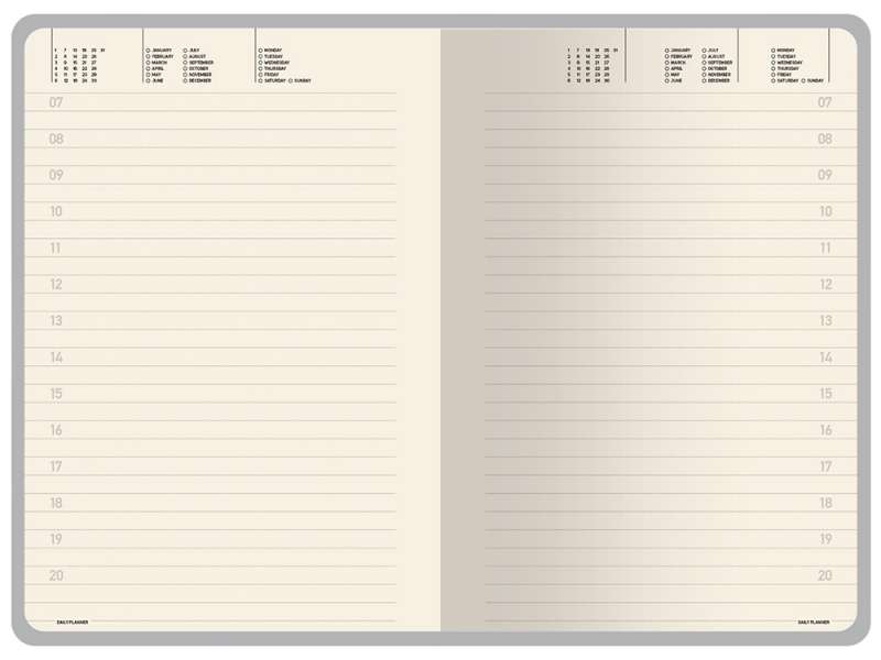 Ежедневник недатированный А5 Megapolis Color Flex New, синий №7