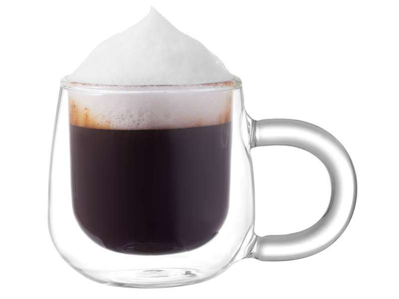 Кружка с двойными стенками с широкой ручкой Fog, прозрачный №5