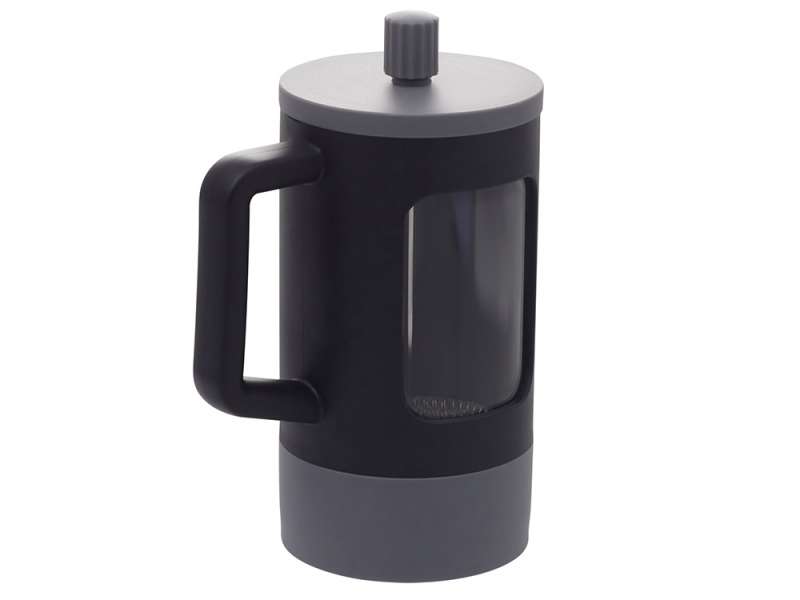 Френч-пресс Double Tone, черный-серый №3