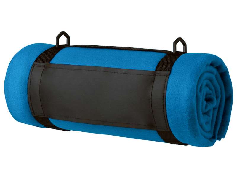 Плед Нежность с плечевым ремнем, синий №4