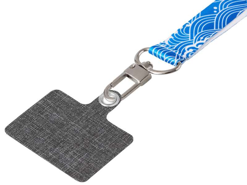 Ремувка под сублимацию с трендовым карабином и большим держателем для телефона из ПЭ №3