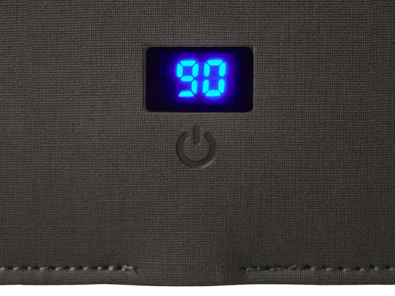 Подарочный набор металлическая ручка и блокнот А5 Twilight  со светящимся логотипом и пауэрбэнком №7