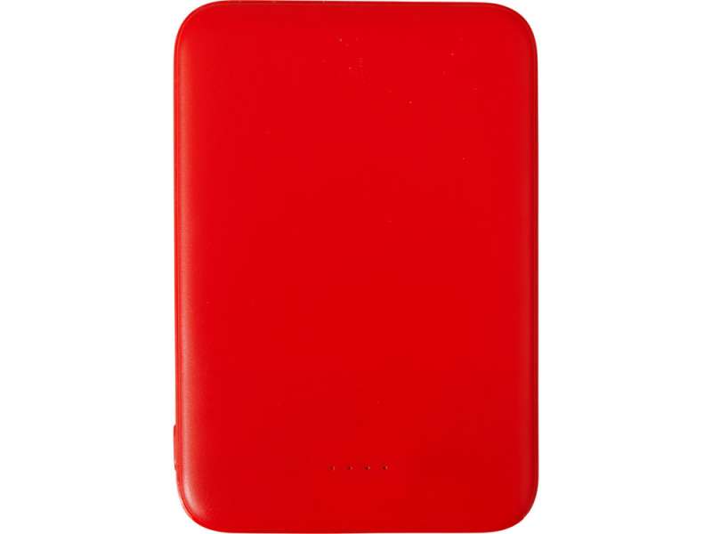 Внешний аккумулятор Simp, 5000 мАч, красный №3