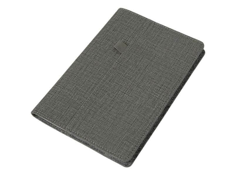 Двустороннее портфолио из рпет-фетра и искусственной кожи Felt, серый №10