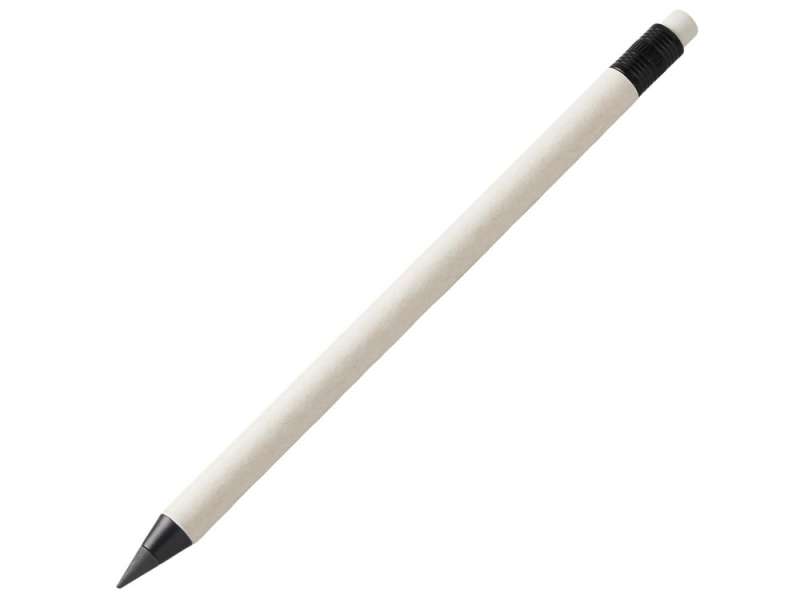 Вечный карандаш из тетра-паков с ластиком Milkpen, молочный