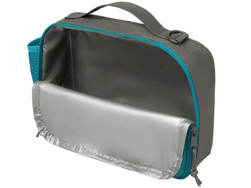 Изотермическая сумка-холодильник Breeze New для ланч-бокса, серый/голубой №6