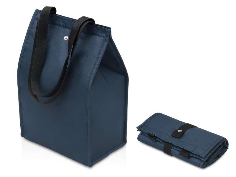 Складная сумка-холодильник Refresh, синий нейви Складная сумка-холодильник Refresh, синий нейви