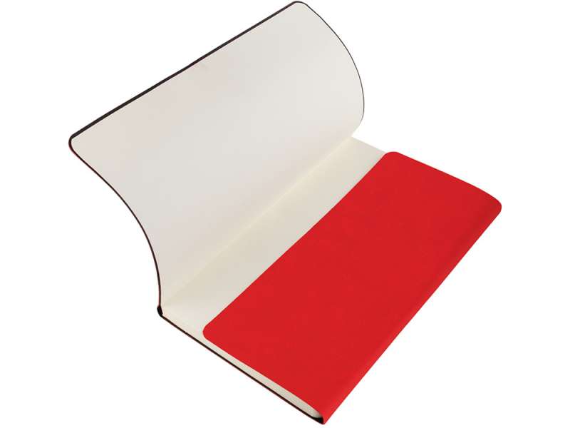 Ежедневник недатированный А5 Valencia, красный №3