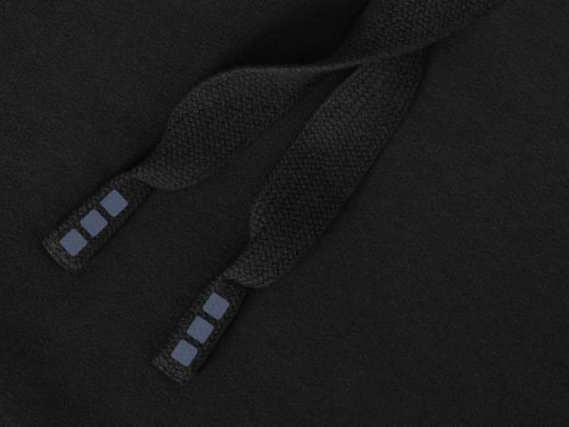 Худи унисекс Laguna, сплошной черный №6