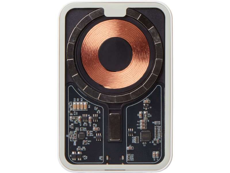 Беспроводной магнитный внешний аккумулятор с QCPD MagnifIQ, 10000 мАч, 15 Вт, белый №10