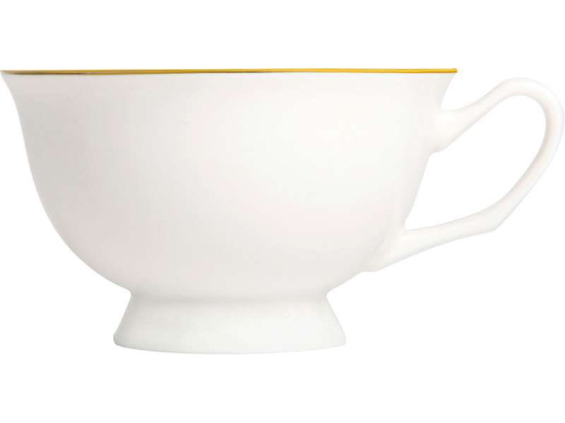 Чайная пара с золотой каймой, 200мл №6