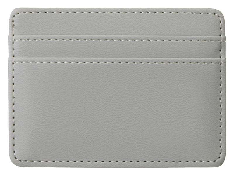 Картхолдер для двух карт и наличных денег с зажимом Crave, светло-серый №2