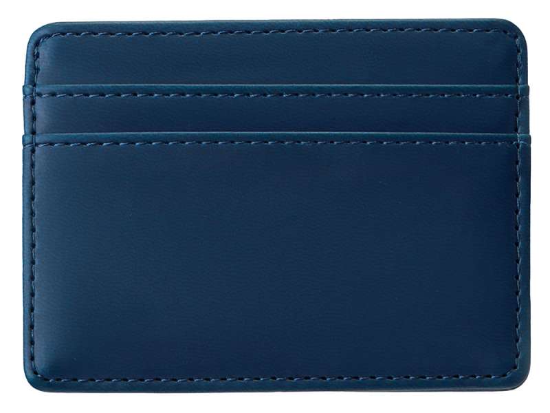 Картхолдер для двух карт и наличных денег с зажимом Crave, темно-синий №2