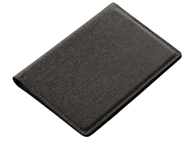 Подарочный набор Consul: обложка для паспорта и картхолдер, серый №12