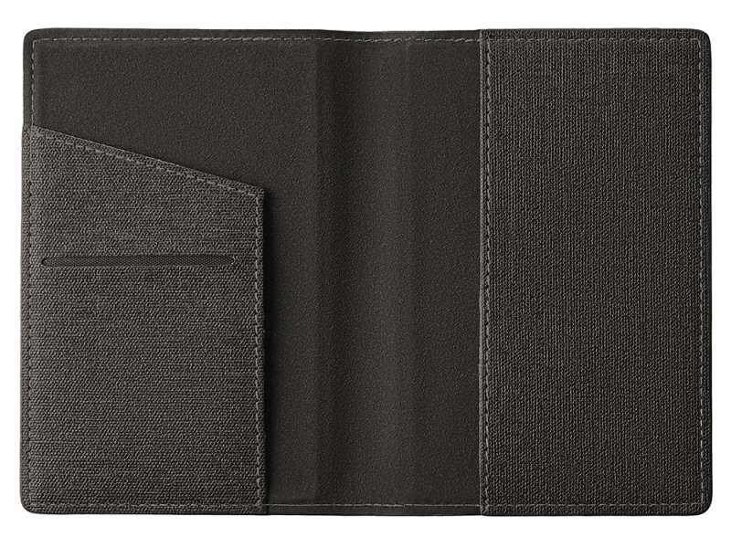 Подарочный набор Consul: обложка для паспорта и картхолдер, серый №9