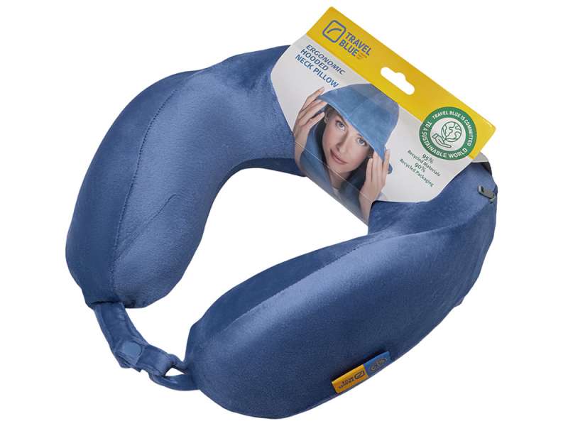 Подушка для путешествий с капюшоном Travel Blue Hooded Tranquility Pillow (216), цвет синий №4