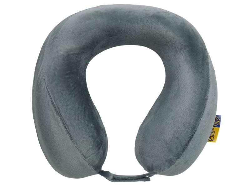 Подушка для путешествий с эффектом памяти Travel Blue Tranquility Pillow, увеличенная (212), цвет серый №2