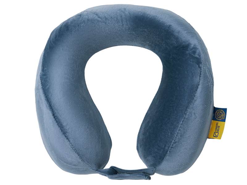 Подушка для путешествий с эффектом памяти Travel Blue Tranquility Pillow, увеличенная (212), цвет синий №2