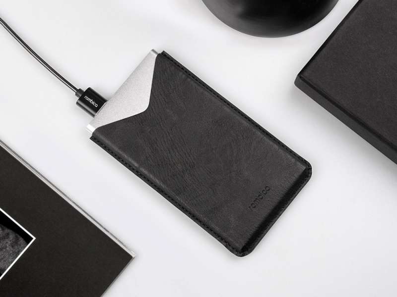 Внешний аккумулятор Rombica NEO AX70L, 7 000 мАч, алюминий, серебристый, чехол №4