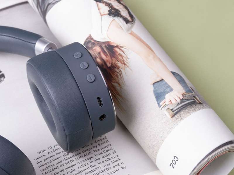 Наушники Rombica Mysound BH-12 Gray №8