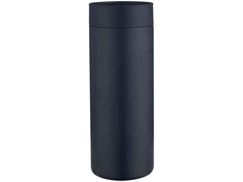 Illuminate бутылка для воды объемом 650 мл из переработанной нержавеющей стали RCS с двойными стенками и набором из 3 крышек - Синий Navy №3