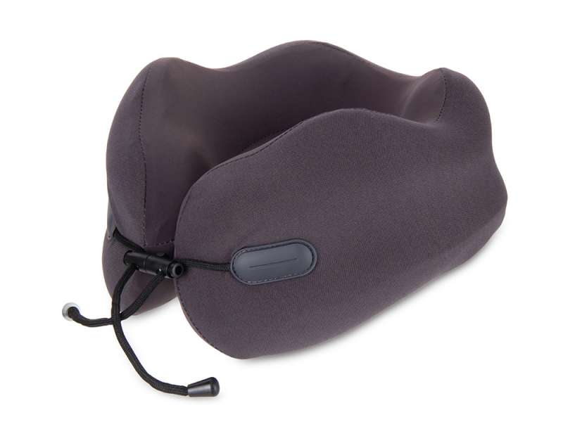 Подушка для путешествий с эффектом памяти Memo Pillow PRO M/L Basque Black