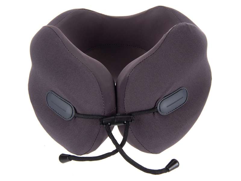 Подушка для путешествий с эффектом памяти Memo Pillow PRO M/L Basque Black №2