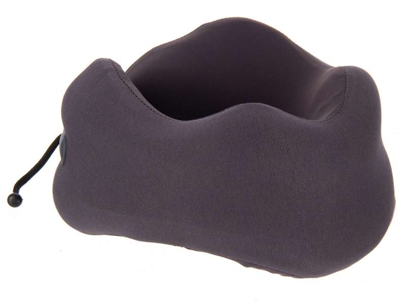 Подушка для путешествий с эффектом памяти Memo Pillow PRO M/L Basque Black №3