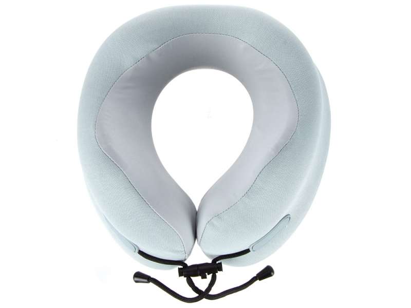 Подушка для путешествий с эффектом памяти Memo Pillow PRO M/L English Blue №6