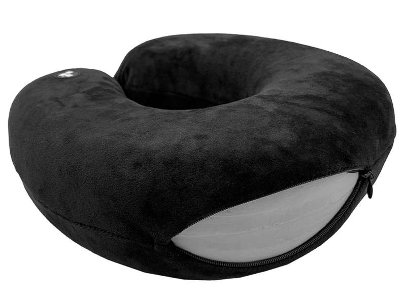 Подушка для путешествий с эффектом памяти Мемо Drowsy Black №6