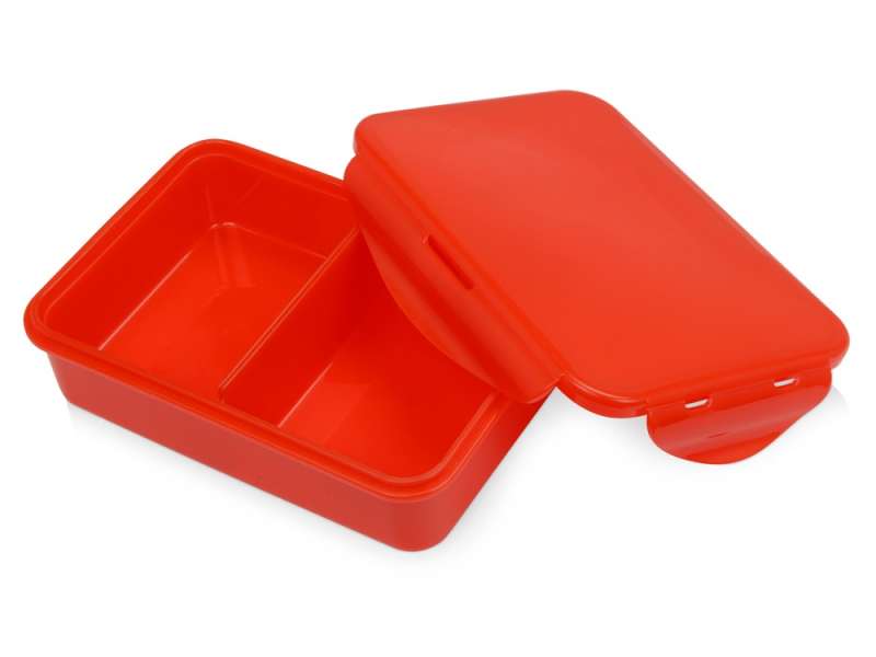 Герметичный ланч-бокс Foody с двумя секциями, 650мл, красный №3