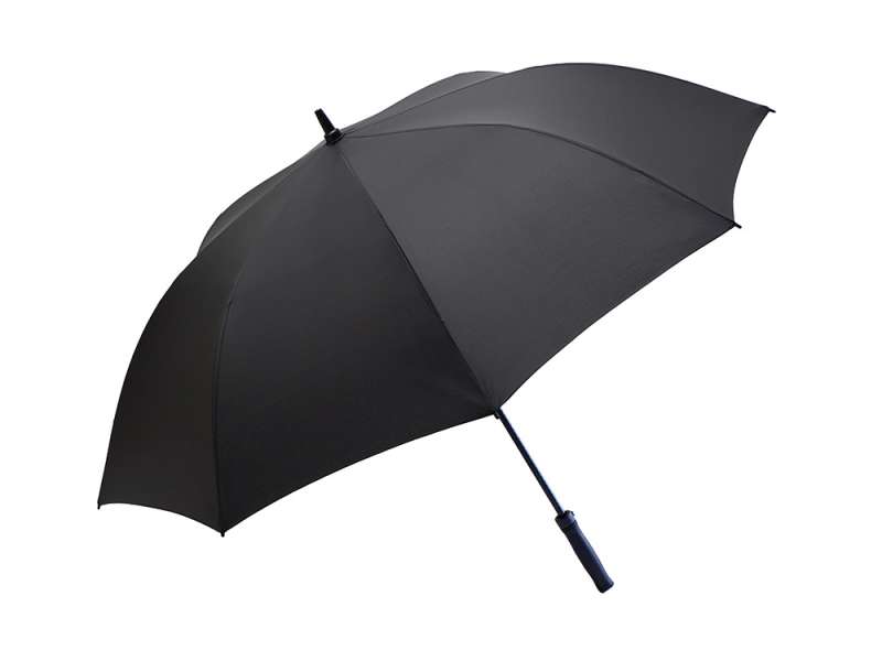 Зонт-трость Glendale 30, черный/серый Зонт-трость Glendale 30, черный/серый