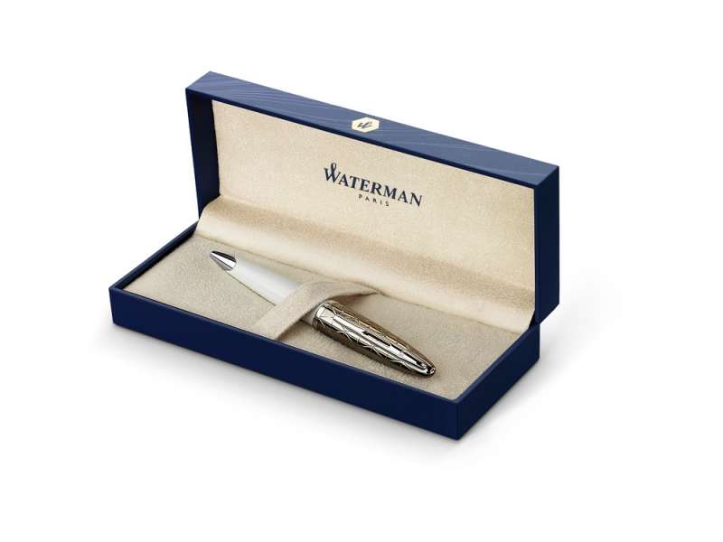 Ручка шариковая Waterman модель Carene Contemporary White ST №4